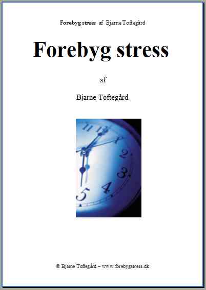 forebyg stress